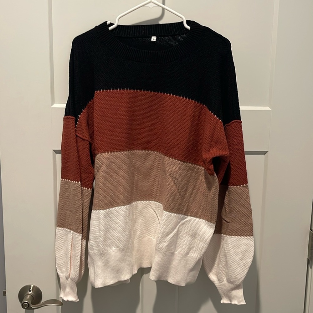 Brand new crewneck sweater from Amazon size large. Never worn.